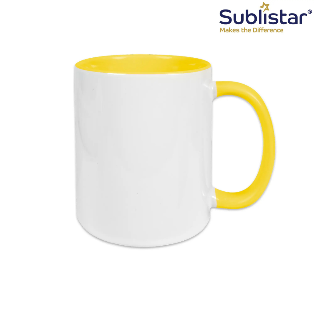Keramiktasse Zweifarbig, div. Farben 330 ml