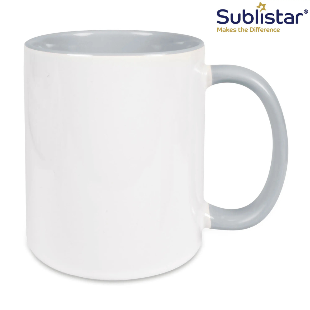 Keramiktasse Zweifarbig, div. Farben 330 ml