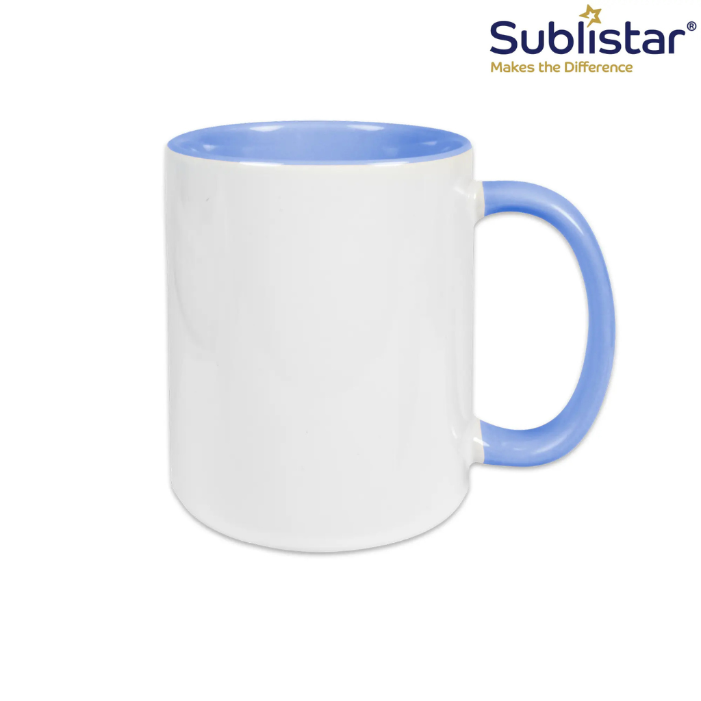 Keramiktasse Zweifarbig, div. Farben 330 ml