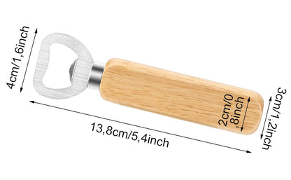 Flaschenöffner Holz