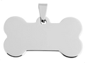 Polished Bone Pet ID Tag
