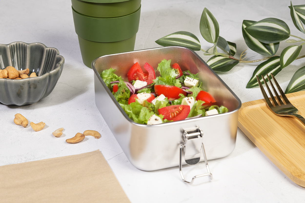 Lunchbox / Brotdose mit Bambus